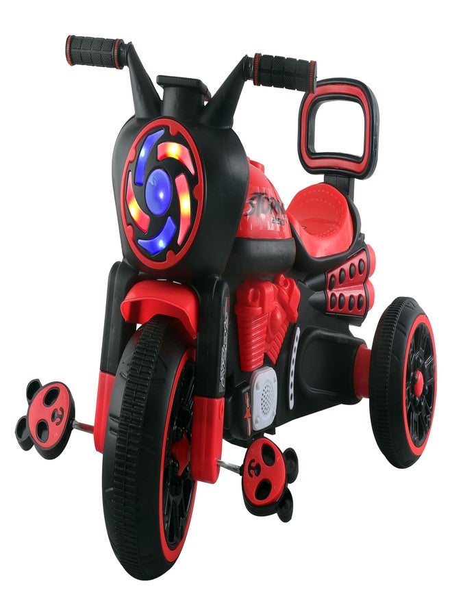 Joyride Storm 250 Bike Pedal Tricycles for Kids 1 to 4 Years| Kids Cycle with Musical Horn, LED Lights,Durbale EVA Wheels| Fun Outdoor Cycle for Kids for 2 Years | 4 Colors (red) - Image 2